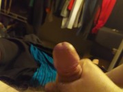 Preview 2 of Cumming in bed next to not awake wife