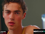 Preview 2 of Annoyed Twink Railed By Jerking Rommate - Cameron Neuton, Nick Floyd - NextDoorTwink