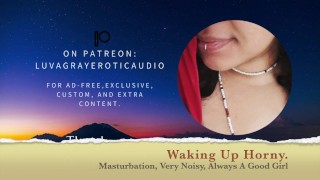 Woke Up Horny; Listen To Me Cum | Masturbation, Orgasms, So Noisy