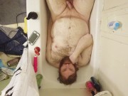 Preview 1 of Adult Baby Bath Time ABDL POV Point of View Relaxing Bubble Bath Golden Shower