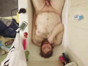 Preview 3 of Adult Baby Bath Time ABDL POV Point of View Relaxing Bubble Bath Golden Shower