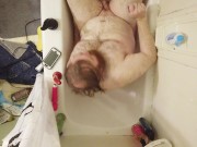 Preview 5 of Adult Baby Bath Time ABDL POV Point of View Relaxing Bubble Bath Golden Shower