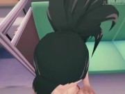 Preview 3 of Fucking Momo Yaoyorozu from My Hero Academia Until Creampie - Anime Hentai