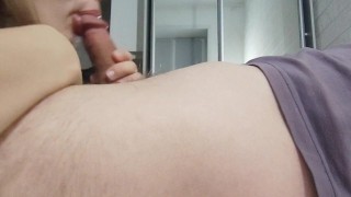 Intimate Pussy Rubs and Floppy Tit Sucking With Hairy MILF; Sensuous Overflowing Cumshot