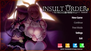INSULT ORDER [Part 01] - Cocky Cat Girls’ Pleasure Corruption is on the Menu Game Play