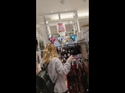 Preview 1 of Chaging room orgasm whilst lingerie shopping