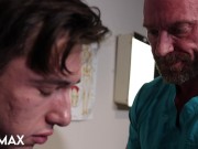 Preview 3 of FamilyCreep - Doctor Stepdad Fixes My Groin Injury With His Mouth