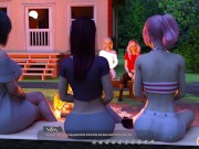 Preview 5 of EP19: Kinky Activity by the Campfire - Helping the Hotties