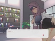 Preview 3 of TSUNDERE MILFIN [HENTAI game] lifted her skirt and showed her pussy