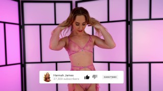 Vibrant Agent Provocateur Lingerie Try On lll - Hannahjames710