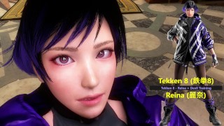 Tekken Anal Threesome Reina X King & Jin Kazama