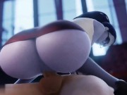 Preview 6 of Widowmaker Sitting On A Big Dick