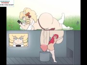 Preview 1 of Futanari Milking On The Farm Big Dick Futa Hentai Animation 60Fps