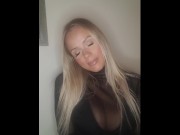 Preview 2 of Titty fuck a thick blonde Milf's oiled up tits until you cum JOI