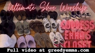 Ultimate Shoe Worship - Foot Fetish Dirty Shoes Goddess Worship Humiliation