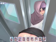 Preview 6 of MIA KHALIFA parody Hijab Hookup Muslim Virgin Teen Gets Introduced To The Wonders Of Pussy Fucking