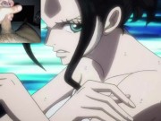 Preview 2 of Nami And Nico Robin in the bath uncensored scene of Nami