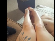 Preview 5 of Goddess Camilla's foot domination, trample, teasing and bondage