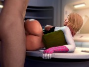 Preview 5 of Nice Sex Spider Gwen - Spider Verse Fortnite Version Hentai 3D FULL HD 60 FPS