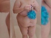 Preview 3 of BBW Becca Bunny Massive Tits in Shower