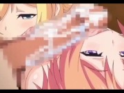 Preview 5 of Hentai Four Girls Want A Creampie!