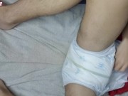 Preview 1 of ABDL Boy Diaper Change And Masturbation