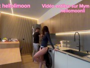 Preview 5 of Cuckold jeune salope française rentre soirée après s’etre fait baiser et raconte à son mec cocu FR