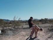Preview 3 of Fucked on the Side of the Road in the Desert