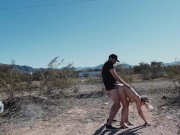 Preview 5 of Fucked on the Side of the Road in the Desert