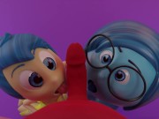 Preview 3 of Inside Out 2 : Threesome Anger Joy Sadness Sex Scene