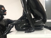 Preview 4 of Gloomy in trouble T1, she loves blowjobs - Alex Latex
