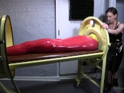 Preview 2 of Femdom Iron Lung Vacuum Sack