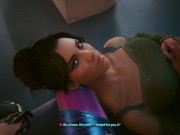 Preview 5 of Cyberpunk 2077 Shower with Panem