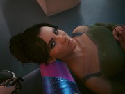 Preview 6 of Cyberpunk 2077 Shower with Panem