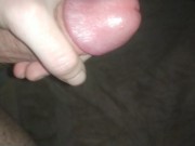 Preview 6 of Daddy jerking off solo male moaning and cumming