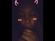Preview 6 of lightskin ebony snapchat compilation(pt1)