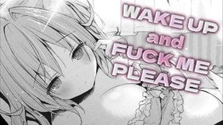 A hopeless pervert who masturbates first thing in the morning | japanese,wife,hentai