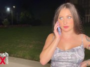 Preview 1 of Trailer Bella Blu being a city girl wants that Chocolate late night