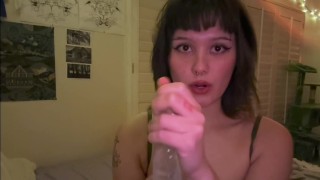 Sweet Girl Gives JOI + Cum Countdown ~ Full Video On Onlyfans