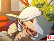 Preview 2 of Purah Do Amazing Blowjob And Getting Cum In Mouth | Best Legend Of Zelda Hentai 60fps