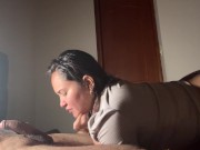 Preview 2 of Mi cuñada de gran culo ha venido a mamar mi verga CulonaArdiente32