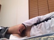 Preview 6 of Japanese male masturbation. Masturbation while watching AV 3 Volume warning: There is moaning