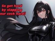 Preview 1 of Your Latex Mistress Gets Rough With You (Femdom Hentai JOI)