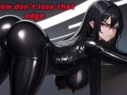 Preview 5 of Your Latex Mistress Gets Rough With You (Femdom Hentai JOI)
