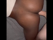 Preview 3 of Ebony neighbor covered in cum