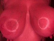 Preview 3 of Arabelle Raphael HUGE OILY TITS ASMR JOI