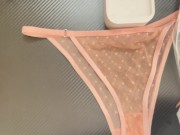 Preview 4 of period dirty panties I love to smell them every day, fisting golden shower