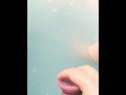 Preview 3 of (FPOV) Fucking myself and teasing my toes til I cum in the tub