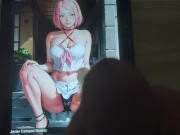 Preview 2 of Naruto Babes with lingeries and naked Cumshot JIZZ TRIBUTE