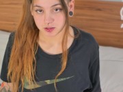 Preview 4 of My STEP-SISTER steals my clothes and has to PAY - 4K / CREAMPIE / Ft. Albx09